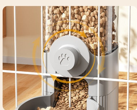 Automatischer Wasser und Futterspender für ihren Hund oder Hündin