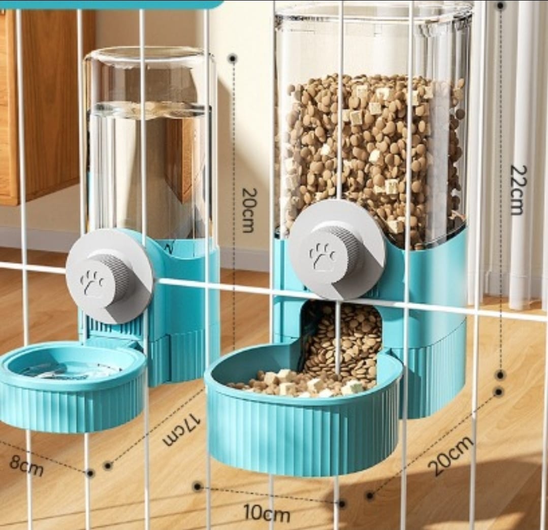 Automatischer Wasser und Futterspender für ihren Hund oder Hündin