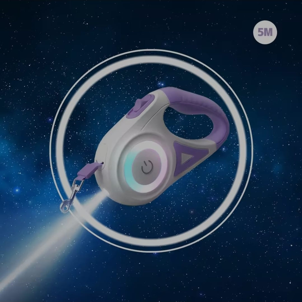 Die neue Hype-Hundeleine mit LED-Licht für Hunde - 3m/5m