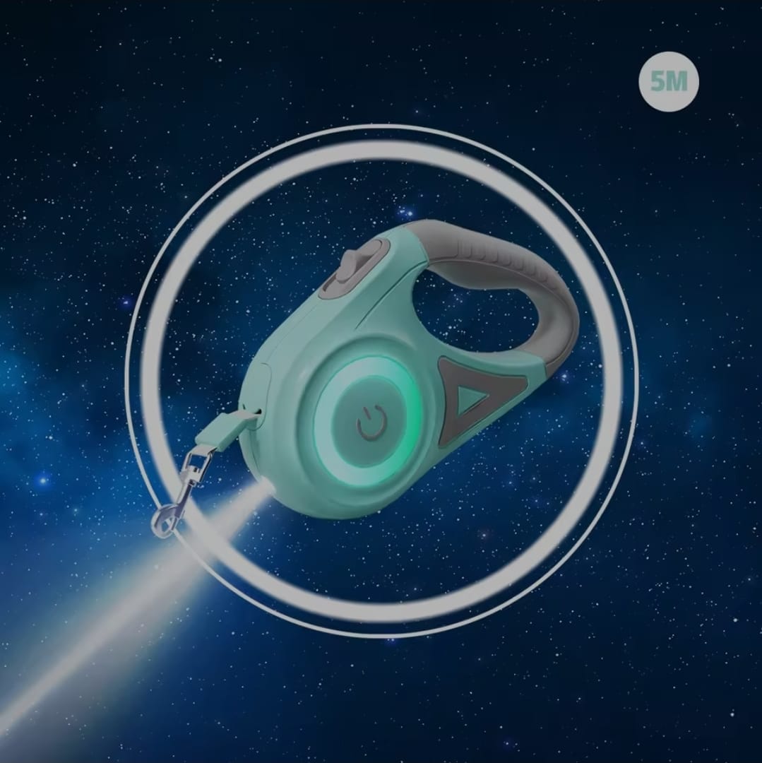 Die neue Hype-Hundeleine mit LED-Licht für Hunde - 3m/5m