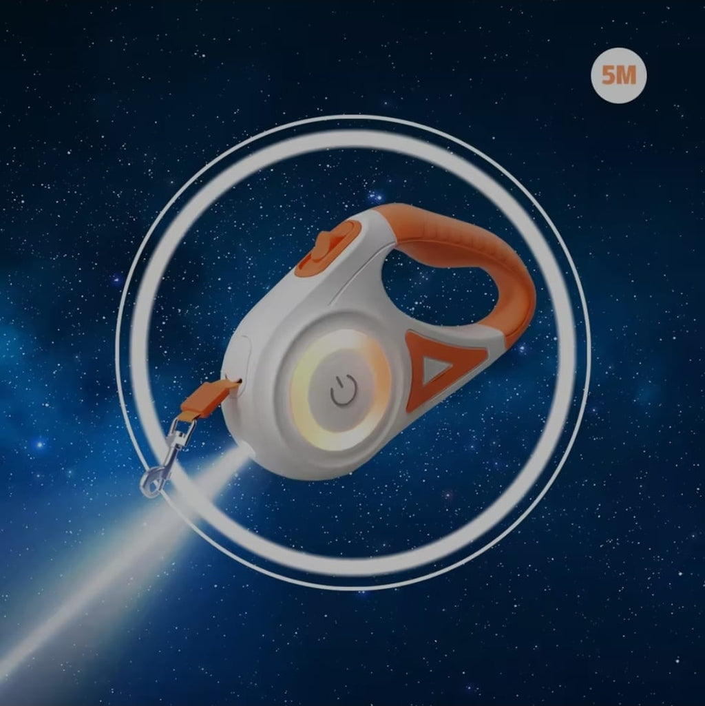 Die neue Hype-Hundeleine mit LED-Licht für Hunde - 3m/5m